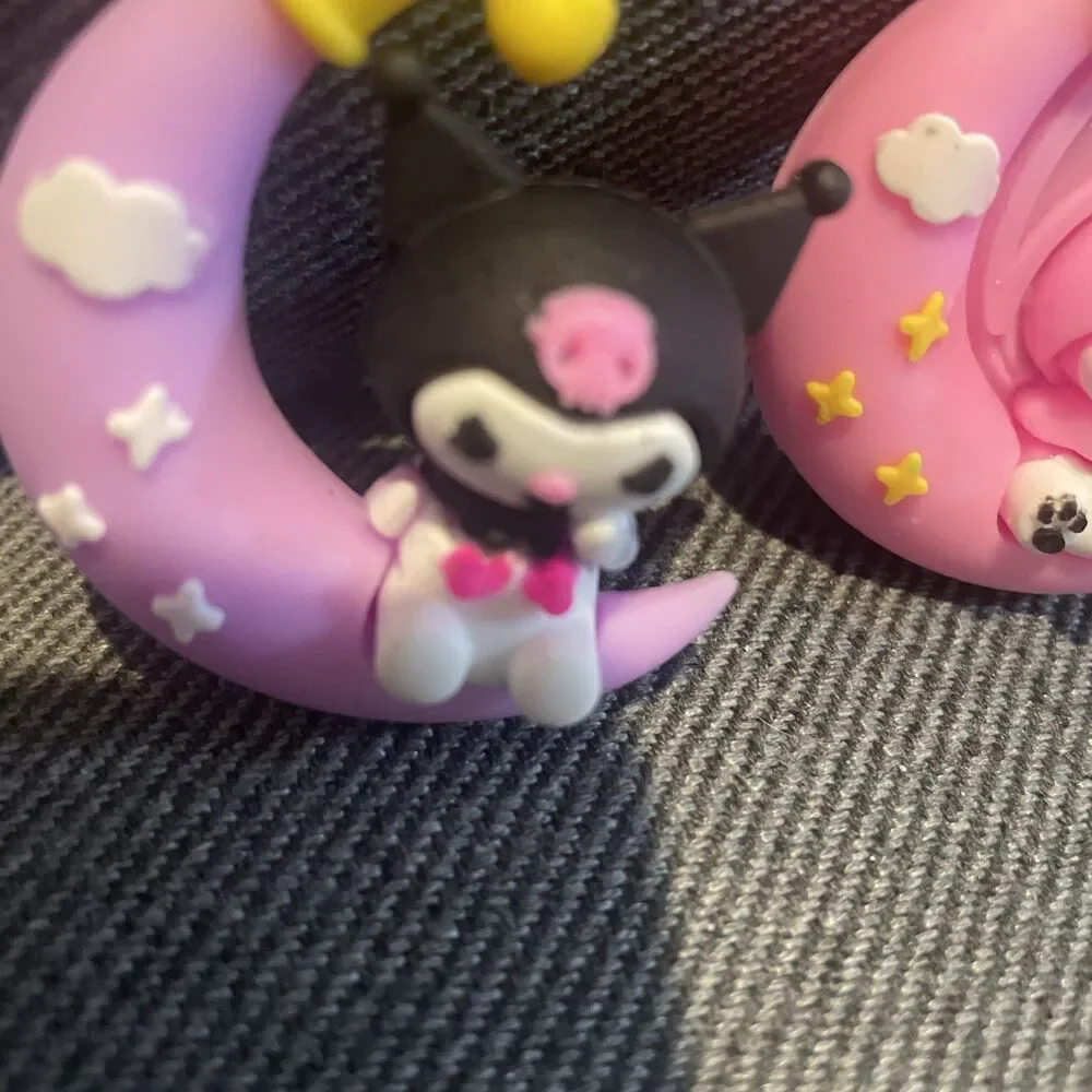 2” Sanrio Figures Moon Pompompurin Kitty Lot 2